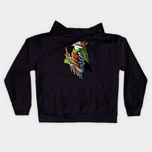 Woodpecker Druid Kids Hoodie